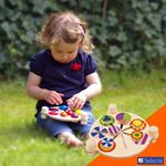 Laberinto de colores | Juego de psicomotricidad | Montessori