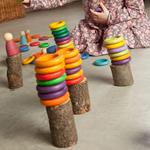 Piezas sueltas Anillas Arcoiris | Grapat | Kamchatka Magic Toys