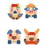 Creafaces | Juego de composición | KAMCHATKA MAGIC TOYS