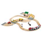 Trenes de madera para niños
