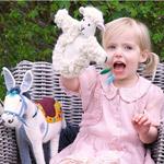 Marioneta de oveja de lana | Kamchatka Magic Toys