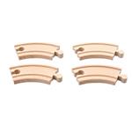 Set de vías curvas largas de madera | Brio | Kamchatka Magic Toys
