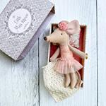 Dance mouse in daybed | Maileg | Kamchatka Magic Toys