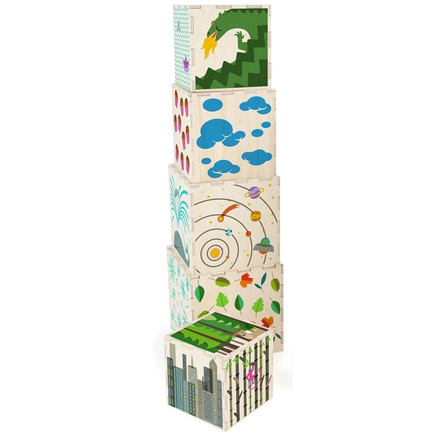 Cajas-Nido | Juguetes Montessori | Kamchatka