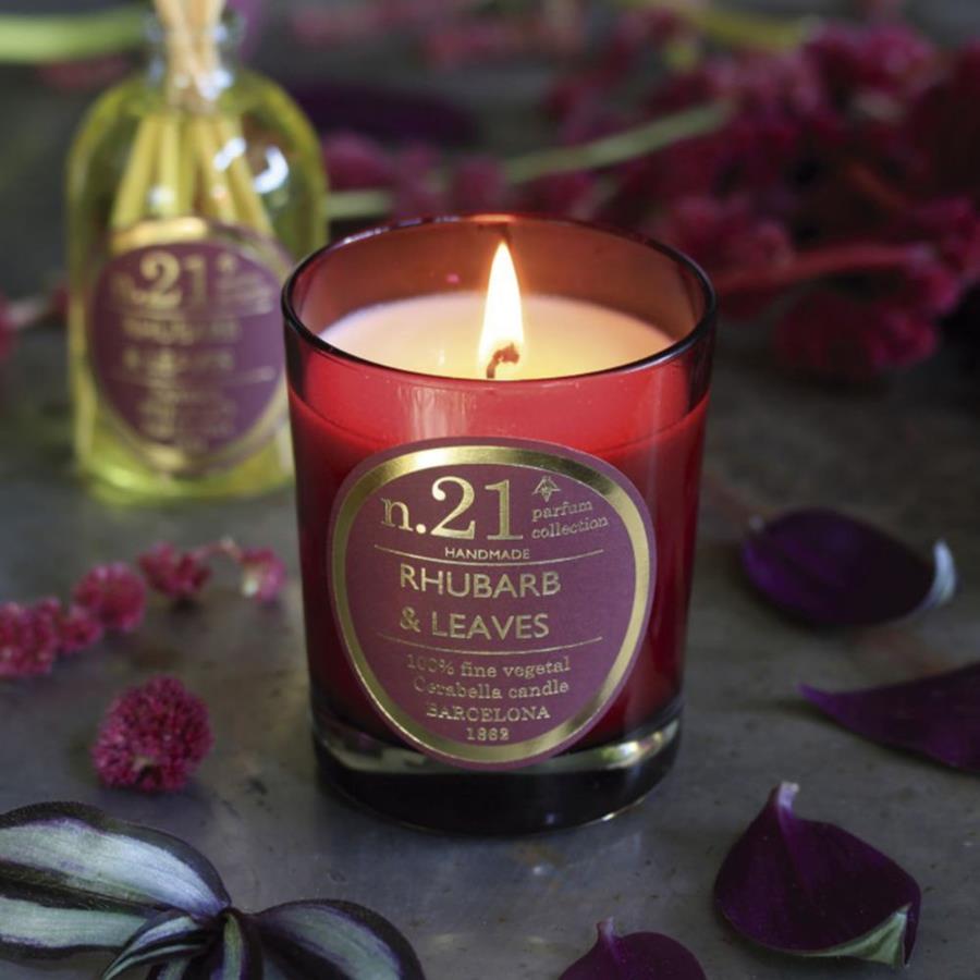 Vela perfumada Rhubarb & Leaves | Cerabella | Kamchatkatoys