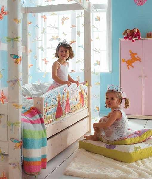 CAMA PRINCESAS | LFT61001W-635 | Juguetes de madera ecológicos, educativos y originales