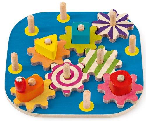 Juego de engranajes | Juguetes Montessori | Juguetes de madera