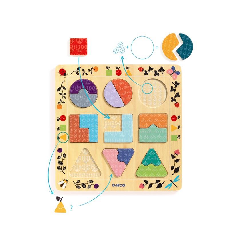 Puzzles de madera | Juguetes Montessori
