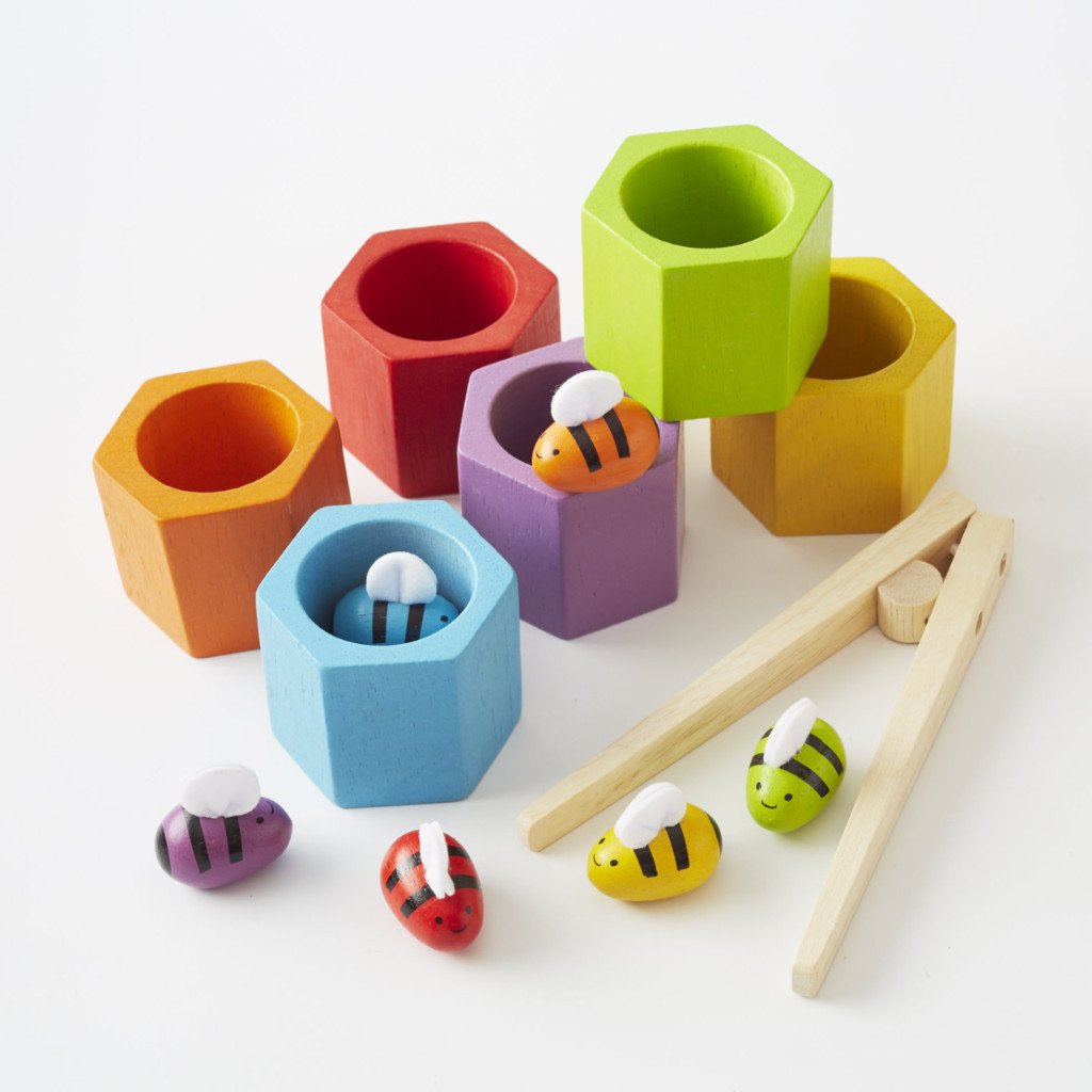 Abejas en la Colmena Juego para clasificar Plantoys