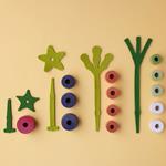 Veggies juegos de coser | Pedagogía Montessori | KamchatkaToys