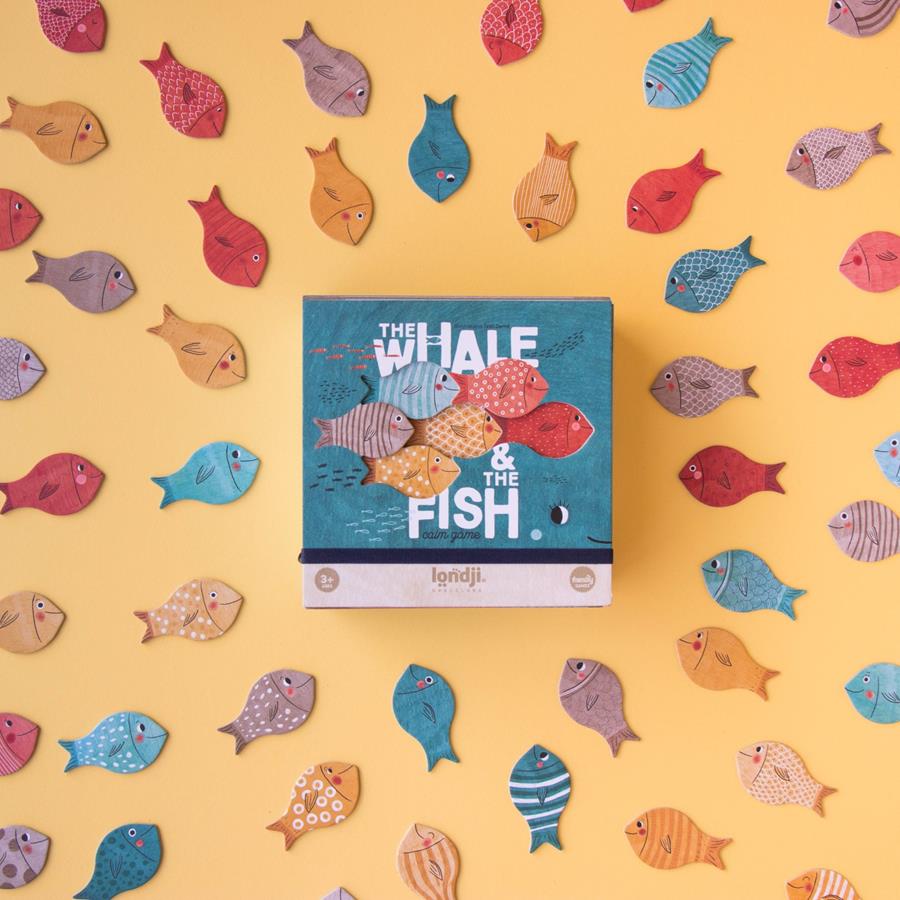 Whale & the Fish | Calm Games Londji | Kamchatka Magic Toys