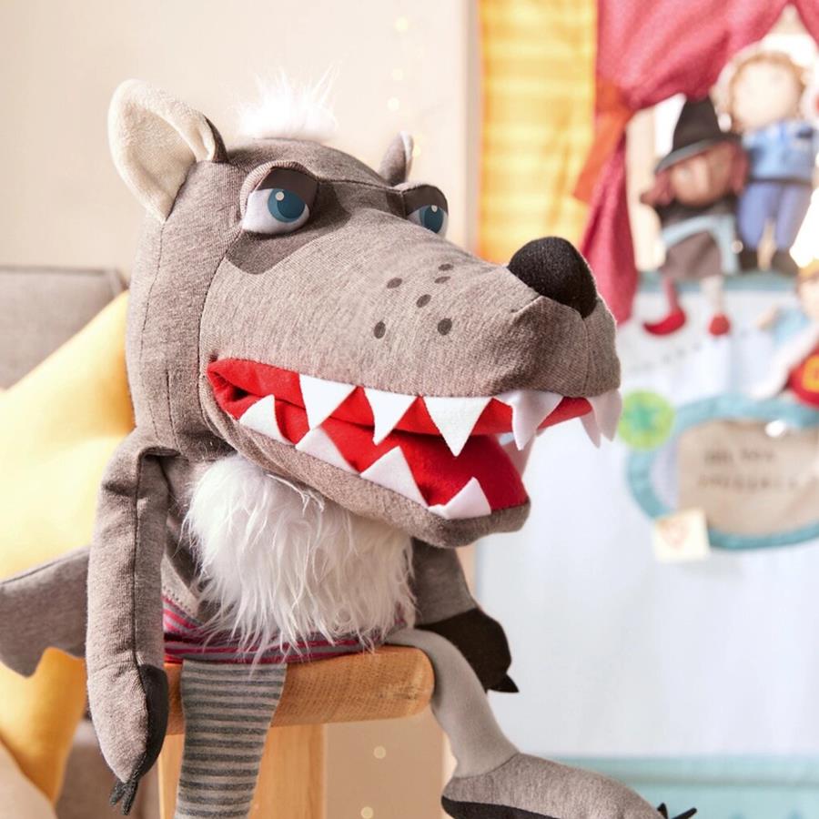 Marioneta de Lobo | Haba | Kamchatka Magic Toys