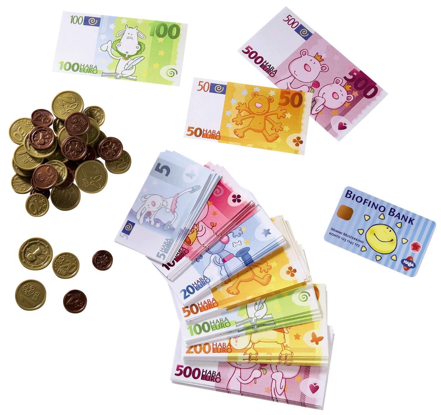 Juguetes Monedas y Billetes de Juguete Euros