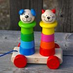 Arrastres de madera | Juguetes para bebés | Kamchatkatoys