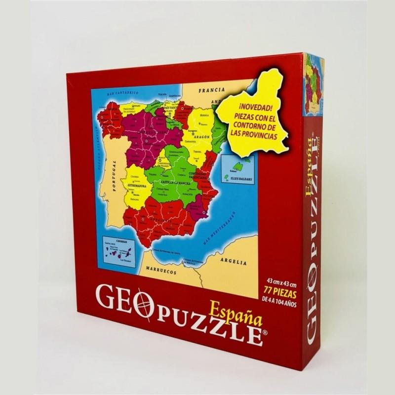 Geo Puzzle de España | Juguetes Montessori | KamchatkaToys