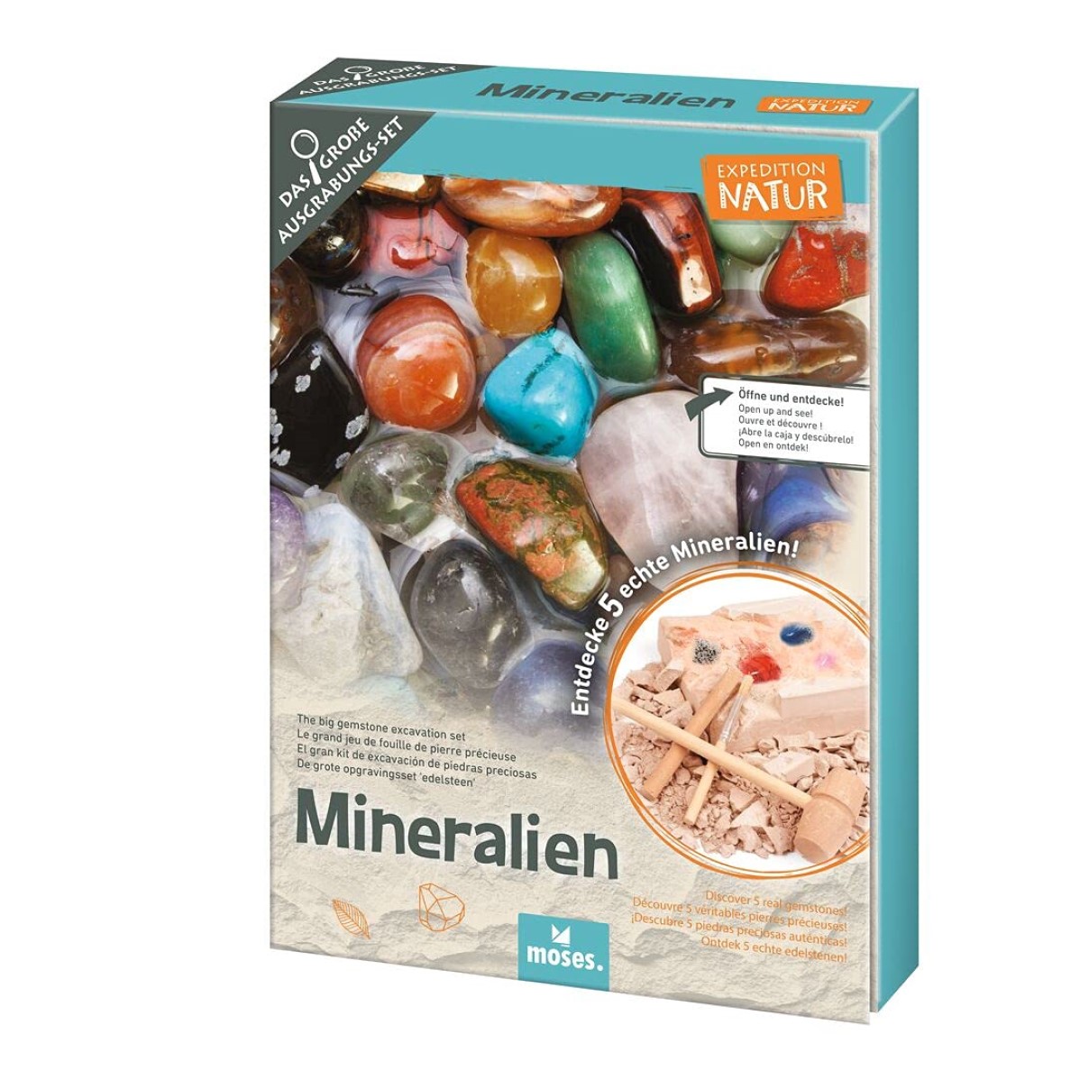 Juego De Minerales Naturales Para Niños – Colección Educativa De Piedras Para Terapia, Meditación Y Feng Shui
