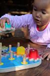 Juego de engranajes | Juguetes Montessori | Juguetes de madera