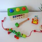 Juguetes de madera para bebés | Crocolini | Kamchatkatoys