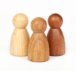 3 NINS DE MADERA NATURAL | GRA-17169 | Juguetes de madera ecológicos, educativos y originales
