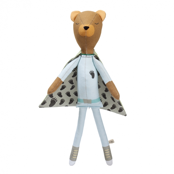 SUPERHERO BEAR PANI PIESKA | PP-66015 | Juguetes de madera ecológicos, educativos y originales