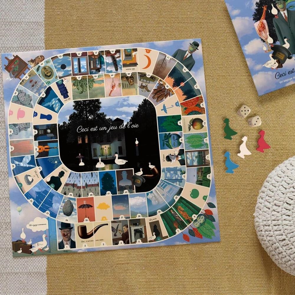 Juego de la Oca Magritte | Mon Petit Art | Kamchatkatoys