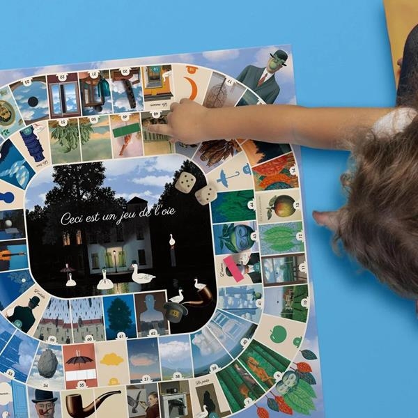 Juego de la Oca Magritte | Mon Petit Art | Kamchatkatoys