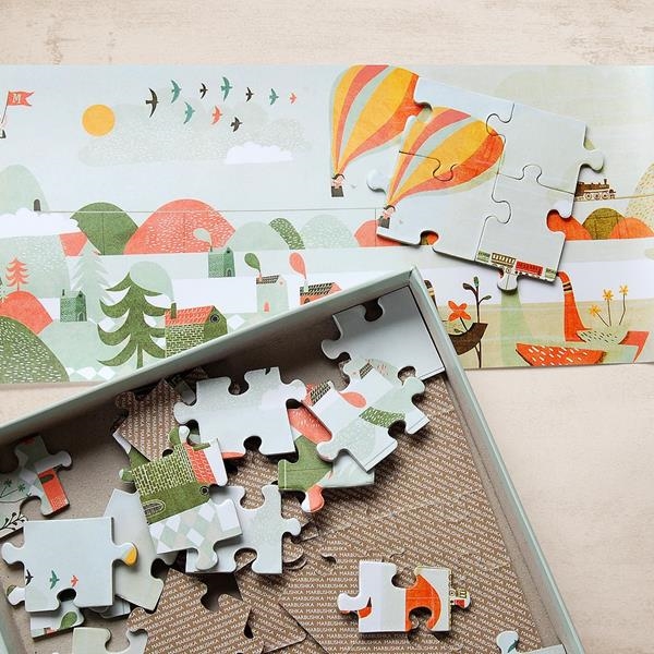 Puzzles de cartón Marbushka | Juegos de concentración y atención