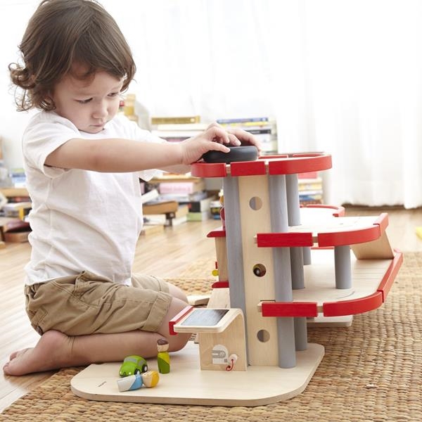 Parking Garage madera | Plantoys | Kamchatkatoys