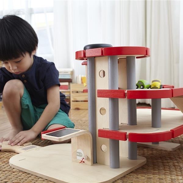 Parking Garage madera | Plantoys | Kamchatkatoys