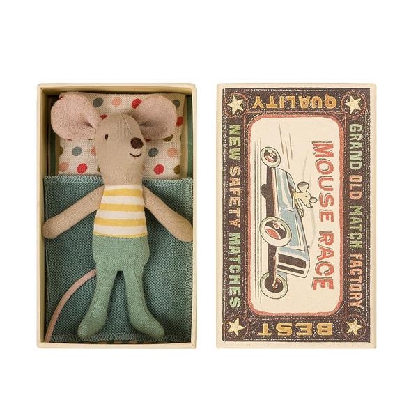 Little Brother Mouse in MatchBox | Maileg | Kamchatkatoys