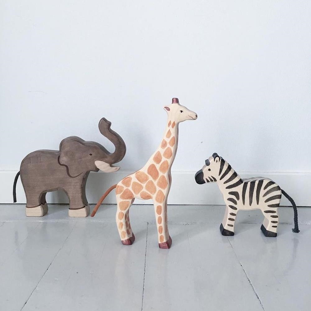 Elefante | Animales de madera | Juguetes Waldorf | Holztiger