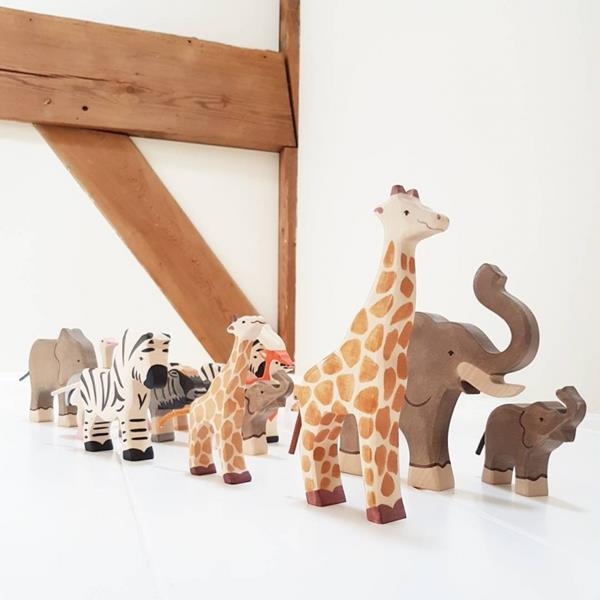 Elefante | Animales de madera | Juguetes Waldorf | Holztiger