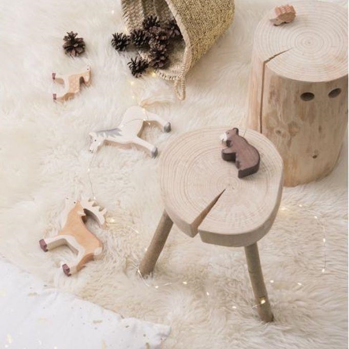 Oso Pardo | Animales de madera | Juguetes Waldorf | Holztiger
