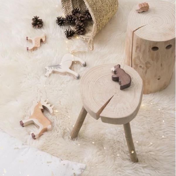 Oso Pardo | Animales de madera | Juguetes Waldorf | Holztiger