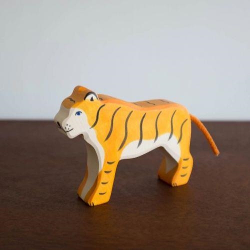Tigre | Animales de madera | Juguetes Waldorf | Holztiger