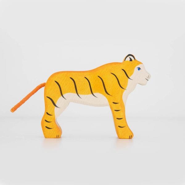 Tigre | Animales de madera | Juguetes Waldorf | Holztiger