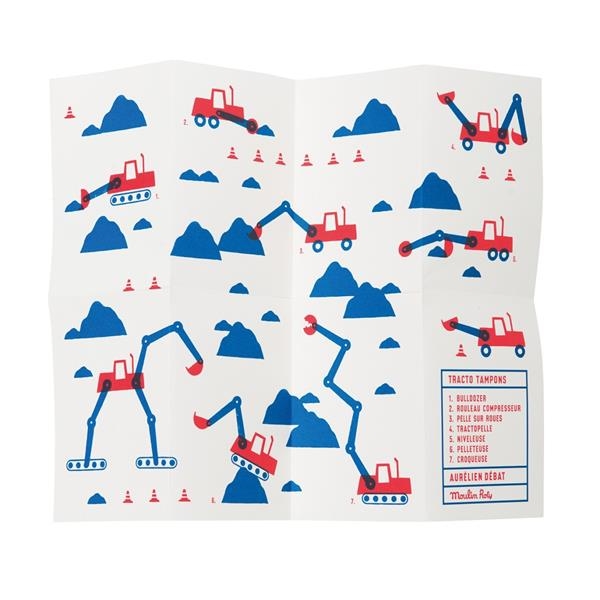 Pintar con sellos | Moulin Roty | Kamchatka Magic Toys