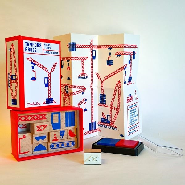 Pintar con sellos | Moulin Roty | Kamchatka Magic Toys