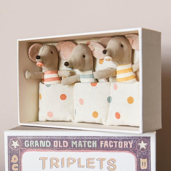Trillizos ratones | Maileg | Kamchatka Magic Toys