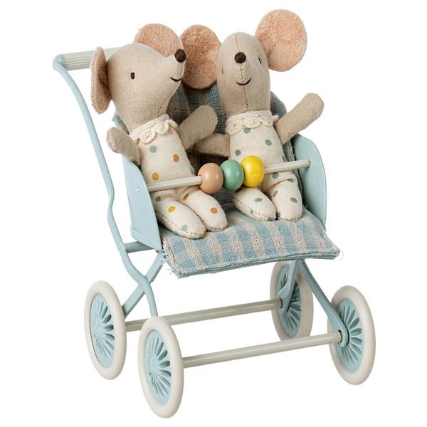 Baby Stroller Mint | Maileg | Kamchatka Magic Toys
