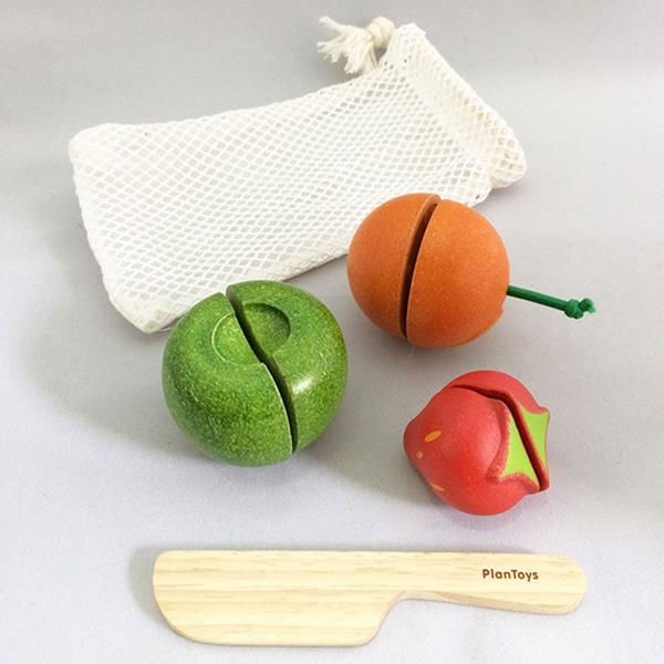 Comiditas de madera para jugar | Plantoys | KamchatkaToys