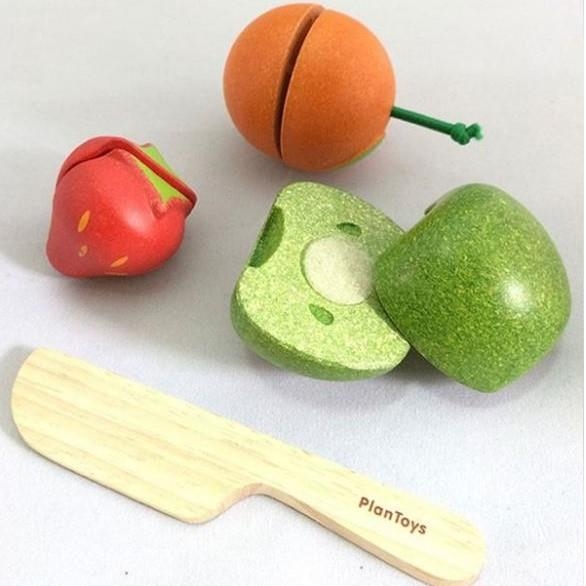 Comiditas de madera para jugar | Plantoys | KamchatkaToys