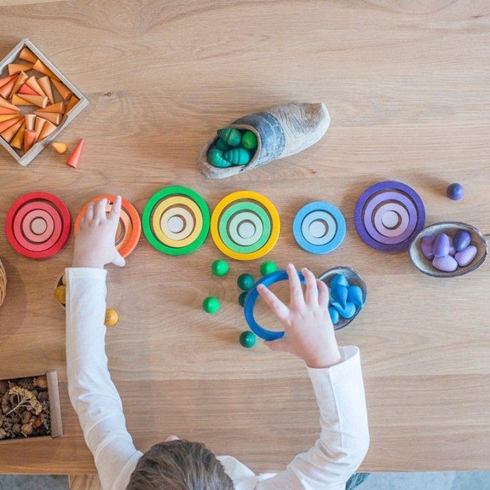 Piezas sueltas de madera | Grapat | Kamchatka Magic Toys