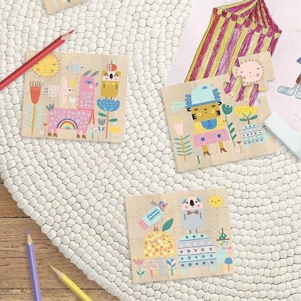 Puzzles de madera | Suzy Ultman | Kamchatka Magic Toys