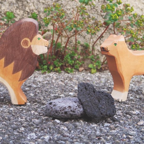 León | Animales de madera | Juguetes Waldorf | Holztiger