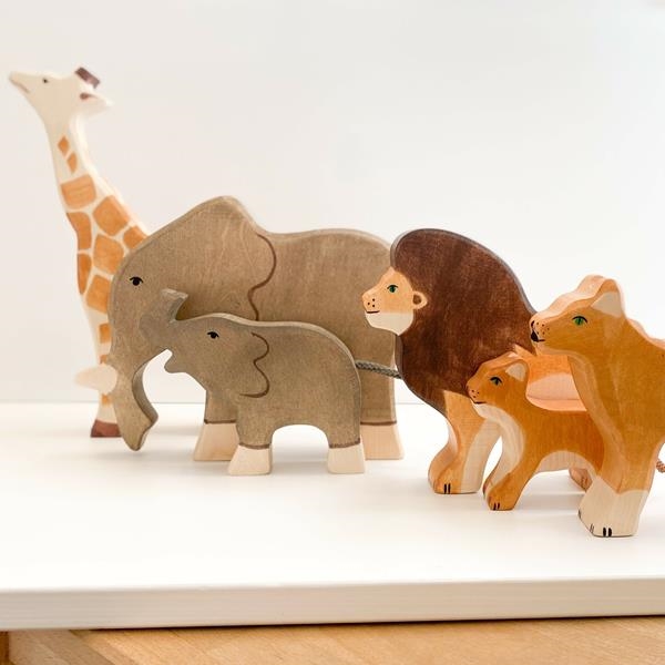 León | Animales de madera | Juguetes Waldorf | Holztiger