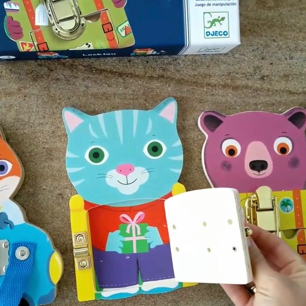 Juego de cerraduras | Djeco | Kamchatka Magic Toys