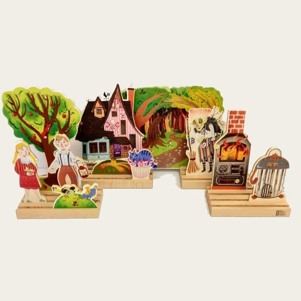 Teatro de madera | Hansel & Gretel | Kamchatka Magic Toys