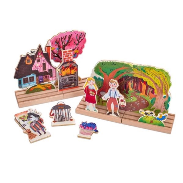 Teatro de madera | Hansel & Gretel | Kamchatka Magic Toys