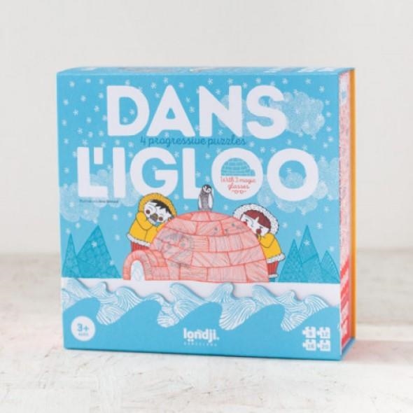 Puzzle progresivo L'Igloo | Juguetes educativos | Kamchatkatoys